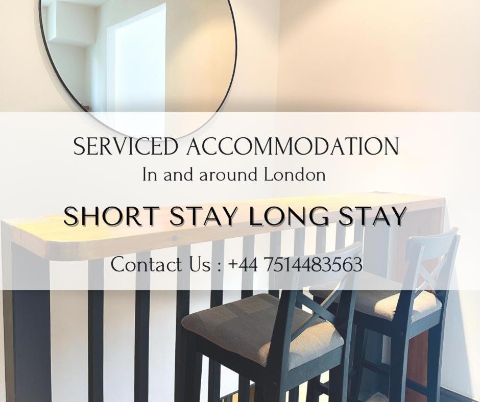 Heathrow/Ashford Hospital/Twickenham Short Stay Apartment Stanwell Luaran gambar